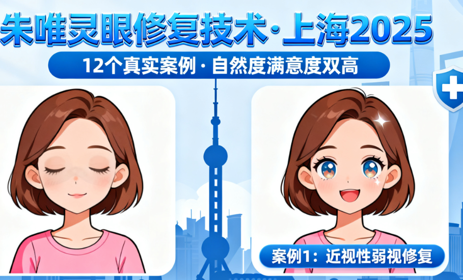 朱唯灵眼修复技术在上海算好吗？2025新版12个真实案例解析，自然度满意度双高！