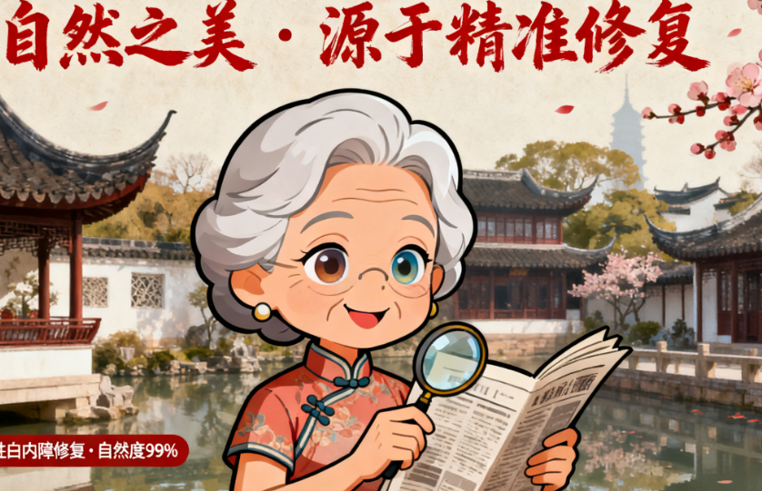 朱唯灵眼修复价格解析