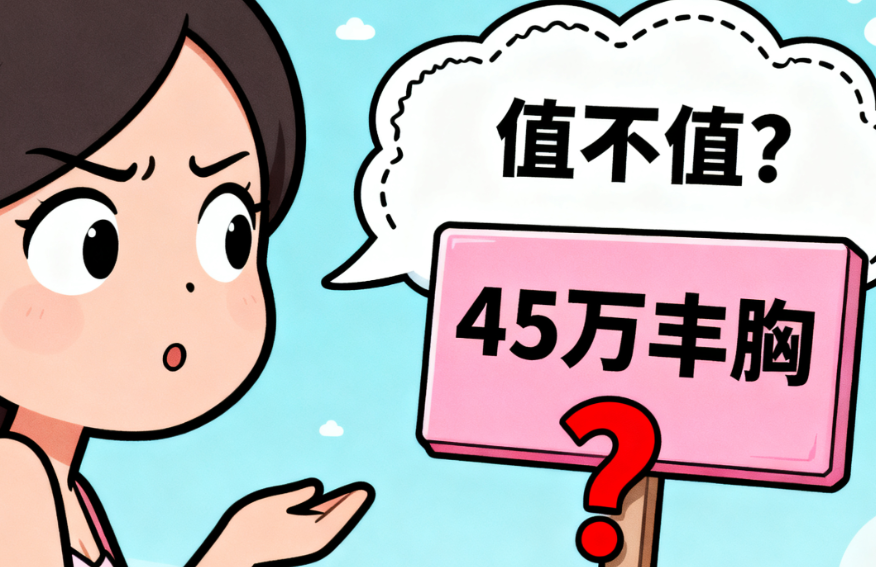 上海美莱丰胸45万值不值?真实案例揭秘脂肪隆胸效果+医生技术解析