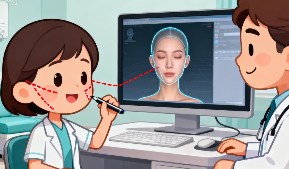 拉皮手术前后对比图