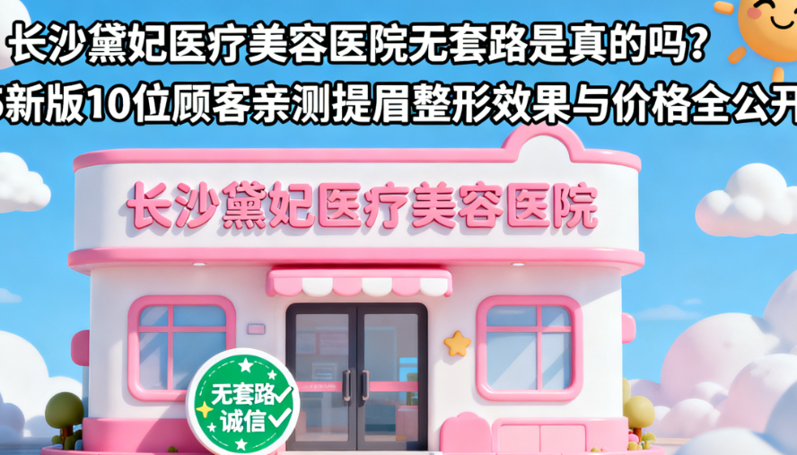 长沙黛妃医疗美容医院无套路是真的吗