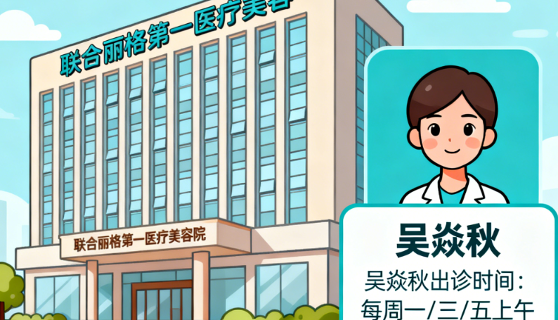 

吴焱秋在北京哪家医院？联合丽格第一2025修复价格，含双眼皮/眼袋价