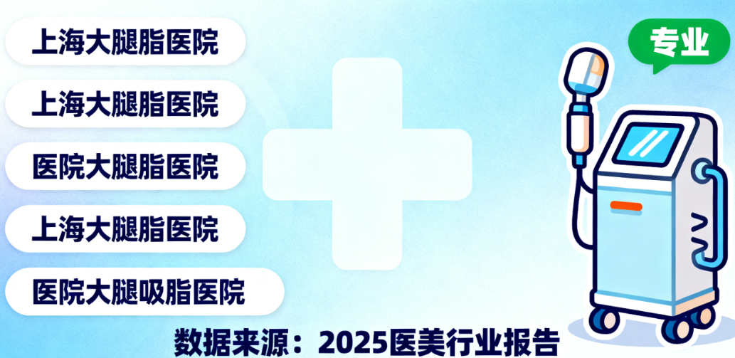 上海大腿吸脂医院医生排名TOP5