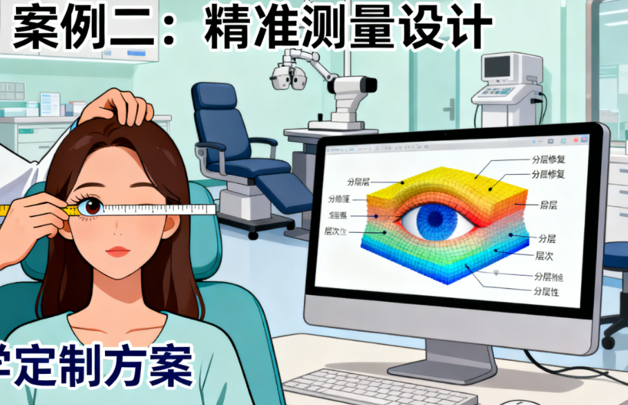 许炎龙医生5个真实眼综合修复实例展示
