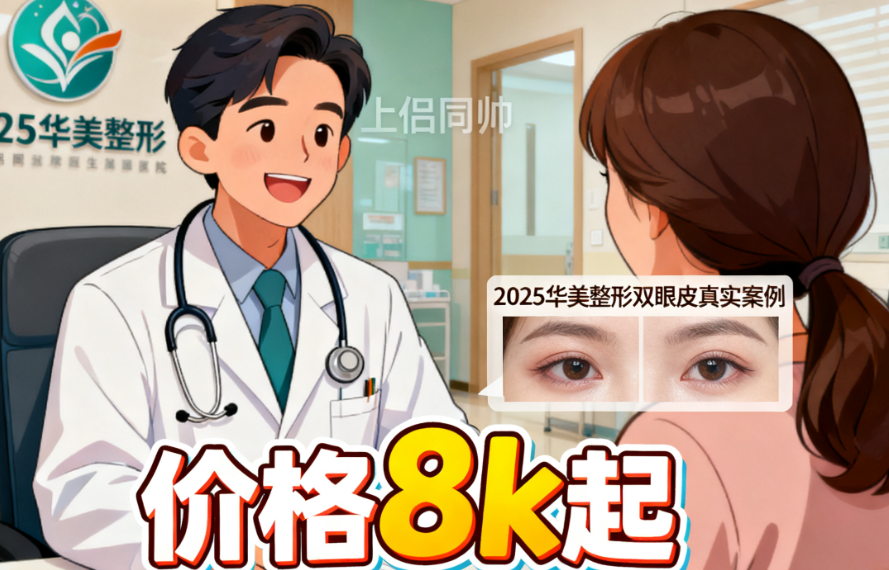 上海侣同帅医生在哪家医院坐诊?2025华美整形双眼皮真实案例+价格8k起揭秘!