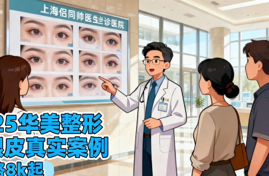 2025年华美整形侣同帅医生双眼皮价格明细