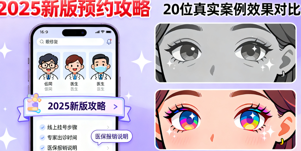 上海侣同帅眼修复挂号流程详解