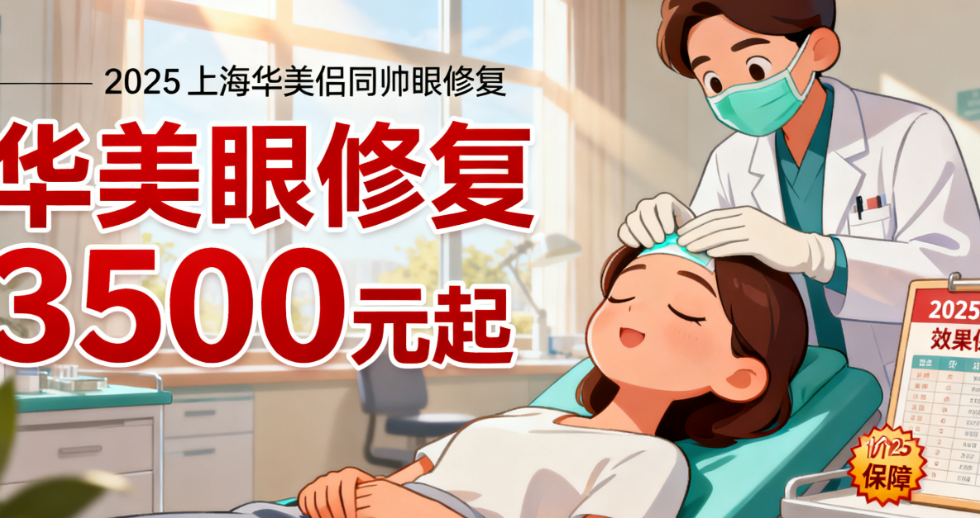 上海华美侣同帅修眼修复多少钱?2025当下价目表解析