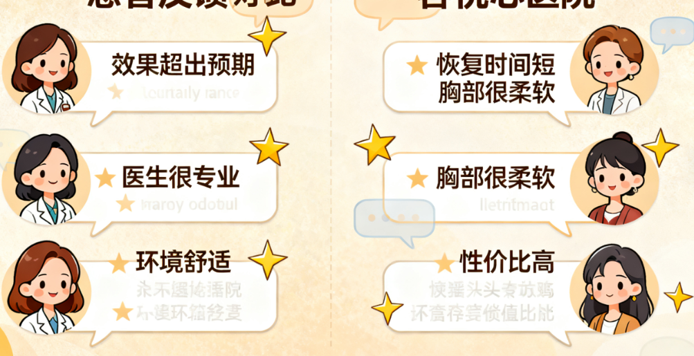 咸阳脂肪丰胸价格与术后疗效对比