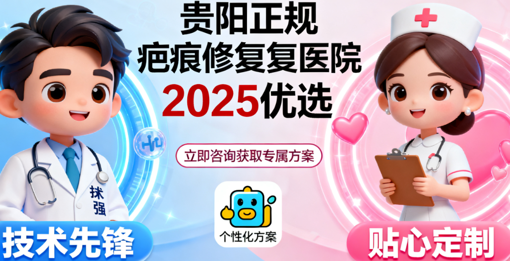 贵阳正规疤痕修复医院就诊攻略