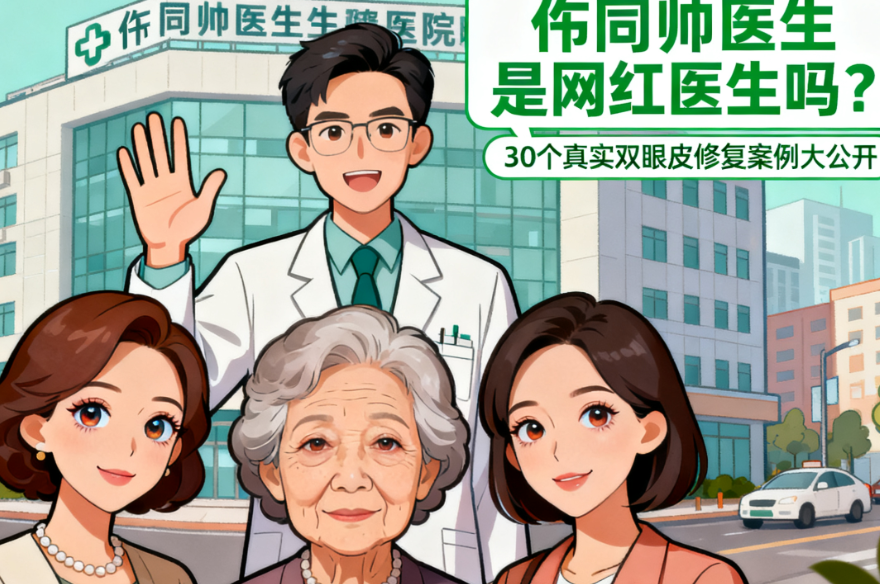 佀同帅医生30个真实双眼皮修复实例解析
