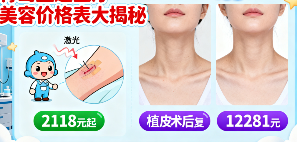 青岛盛莲医疗美容价格表