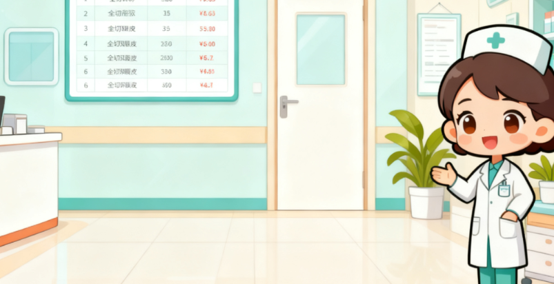 郑州缔莱美医疗美容医院价格表