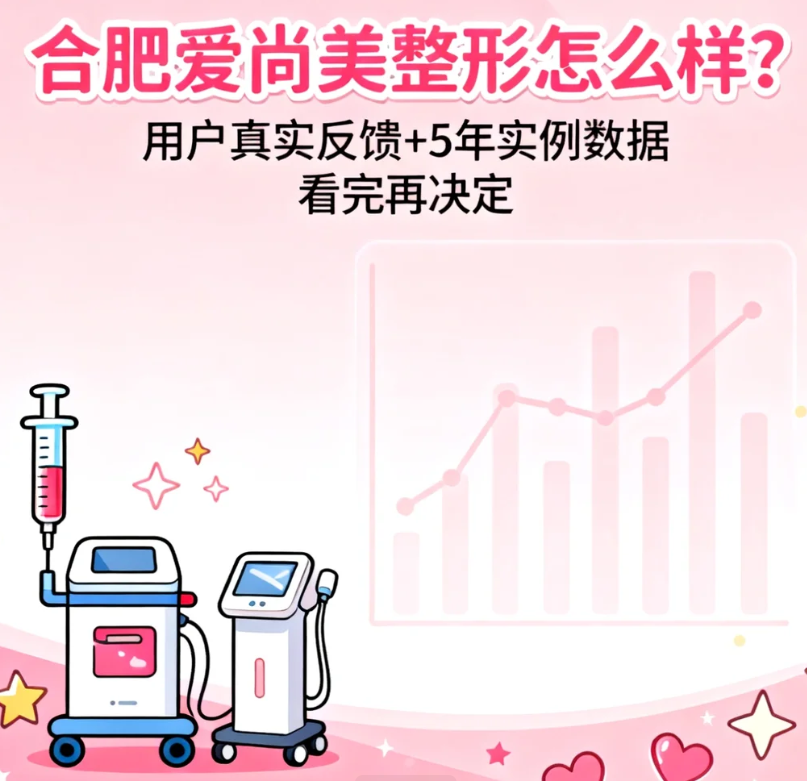 合肥愛尚美整形怎么樣？用戶真實反饋+5年實例數(shù)據(jù)，看完再決定