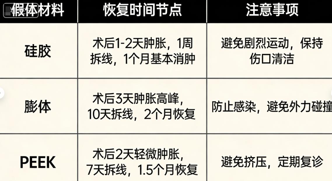 舒凯翊假体下巴的价格