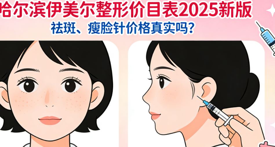哈尔滨伊美尔整形价目表2025新版!祛斑、瘦脸针价格真实吗?