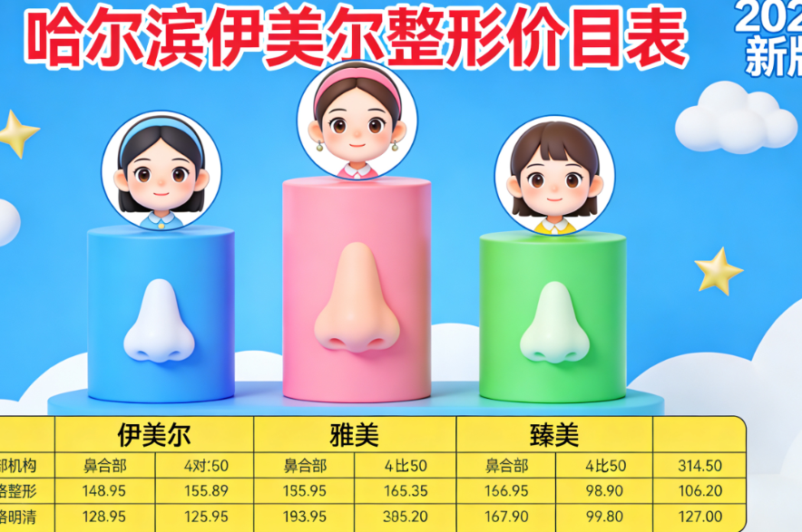 哈尔滨伊美尔整形价目