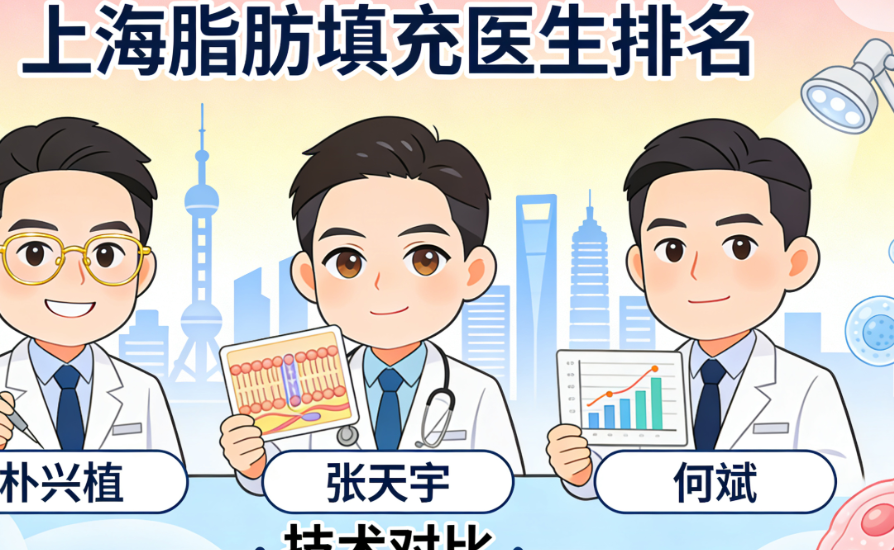 上海做脂肪填充好的医生排名有哪些?朴兴植、张天宇、何斌3位大咖技术对比
