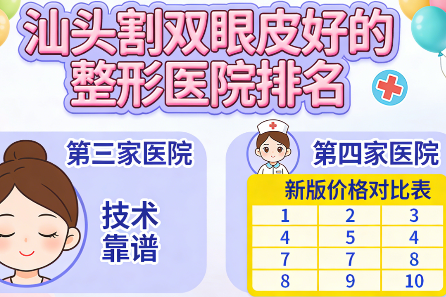 汕头割双眼皮好的整形医院排名
