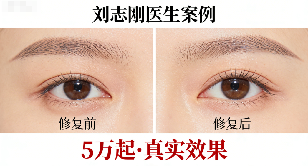 刘志刚医生修复双眼皮疗效显著