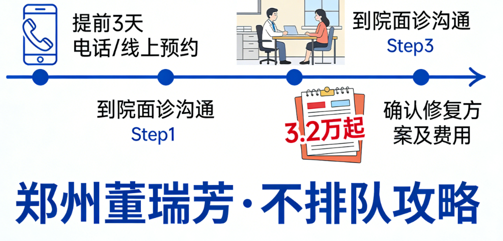 郑州董瑞芳预约面诊小攻略:提前3天预约不排队