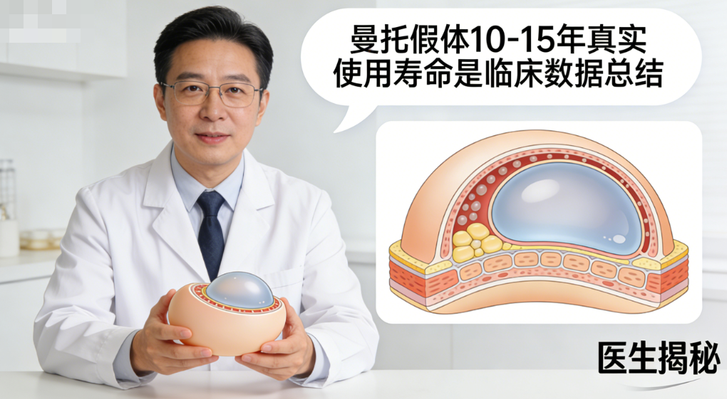 曼托假体能放一辈子吗？医生揭秘10-15年真实使用寿命及注意事项