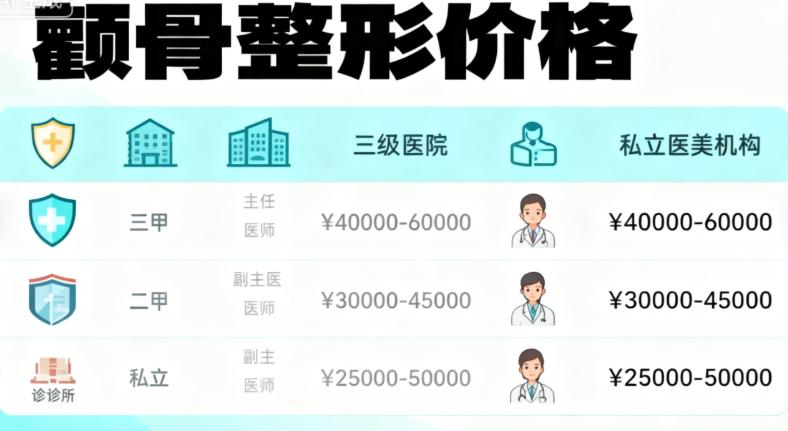 吴中兴轮廓手术核心项目费用明细