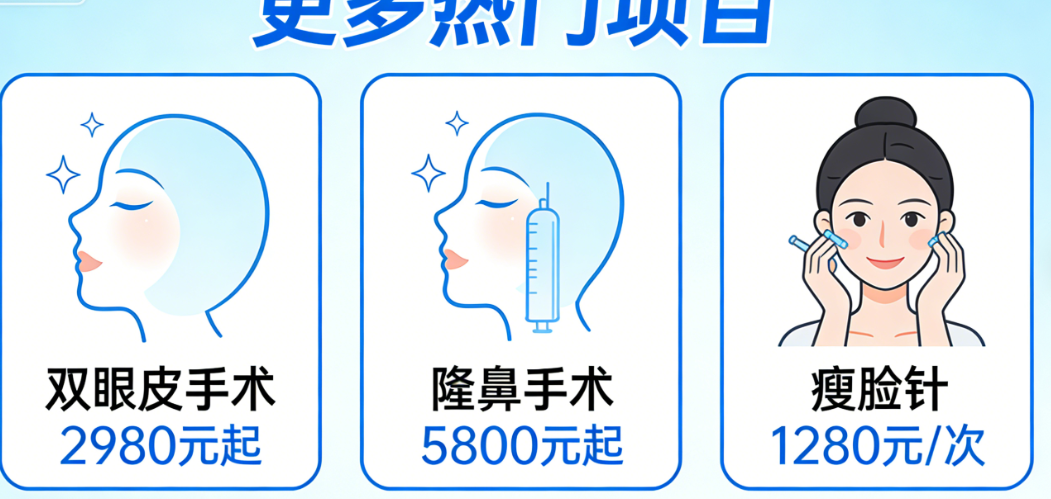 德阳德美医疗整形美容价格表