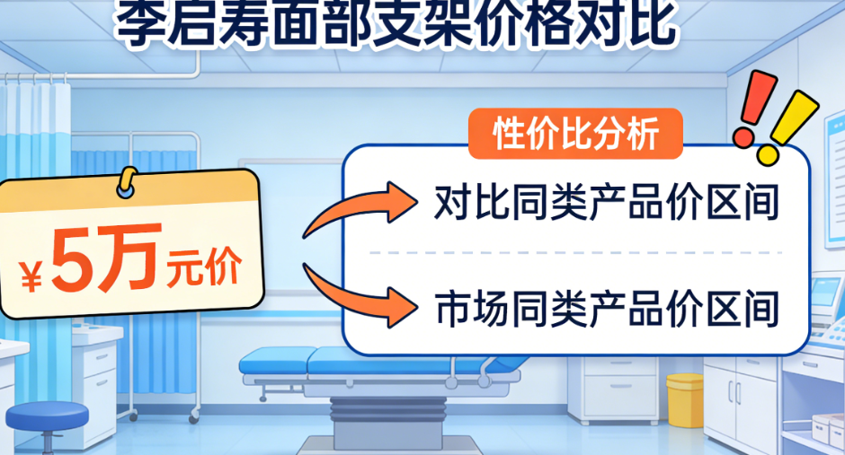 李启寿面部支架五万元贵吗?长效提升效果+真实案例分享,50岁姐姐逆龄十岁