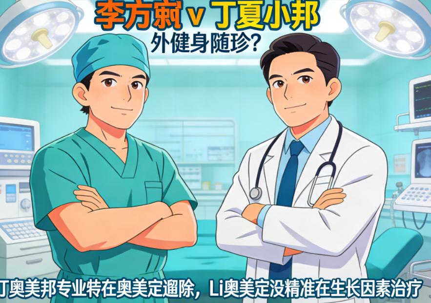 李方奇和丁小帮异物取出谁厉害？丁小帮擅长奥美定取出，李方奇对生长因子处理更精细