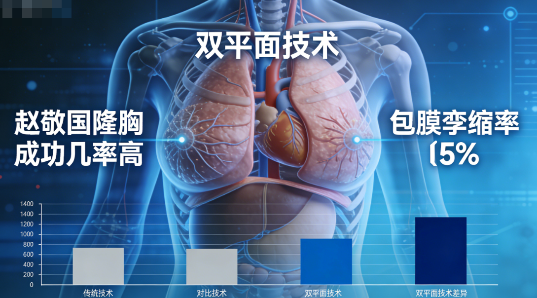 趙敬國(guó)隆胸成功幾率高！趙敬國(guó)醫(yī)生隆胸雙平面技術(shù)包膜攣縮率＜5%，1萬(wàn)+案例驗(yàn)證手感軟不移位