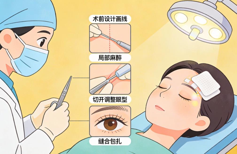 天津刘淑英双眼皮术后变好全记录：从拆线到自然要多久？