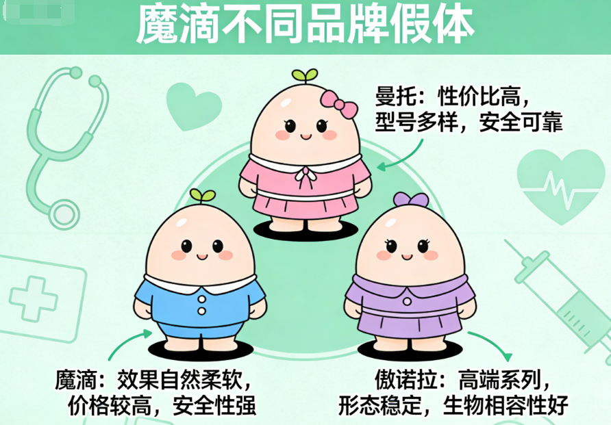 假体隆胸圆体的大还是水滴形的大｜如何选择更显胸大www.aimei.com
