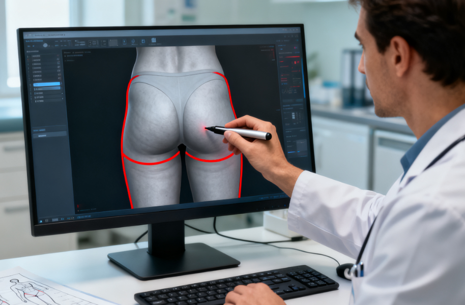 四、陈仕文医生脂肪移植真人实例疗效展示