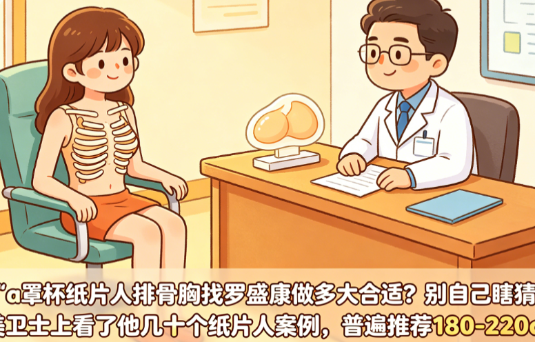 a罩杯纸片人排骨胸找罗盛康做多大合适,不同方案的价格到底差在哪