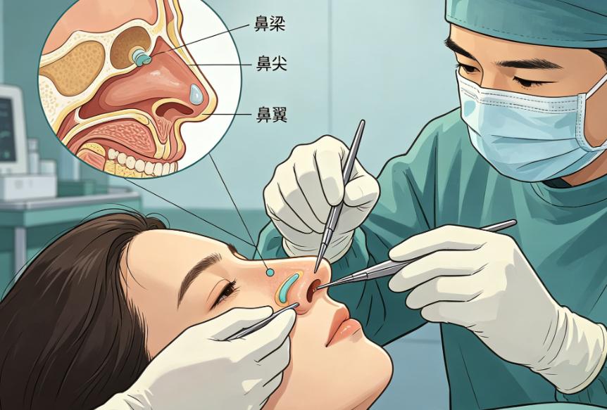 无假体鼻综合多少钱?玻尿酸注射大概4000元起,自体脂肪隆鼻10000元起
