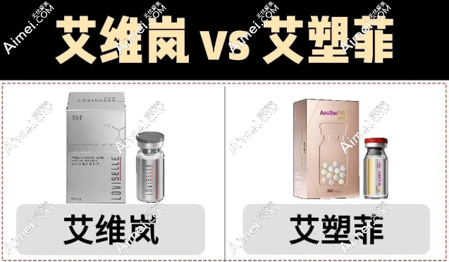 童颜针艾维岚和艾塑菲怎么选？成分/规格/作用功效/维持时间/价格等对比一览