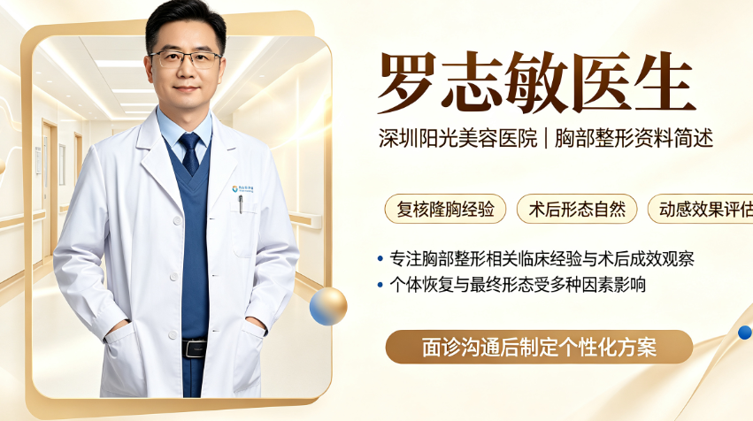 罗志敏医生主打的胸部整形技术详解
