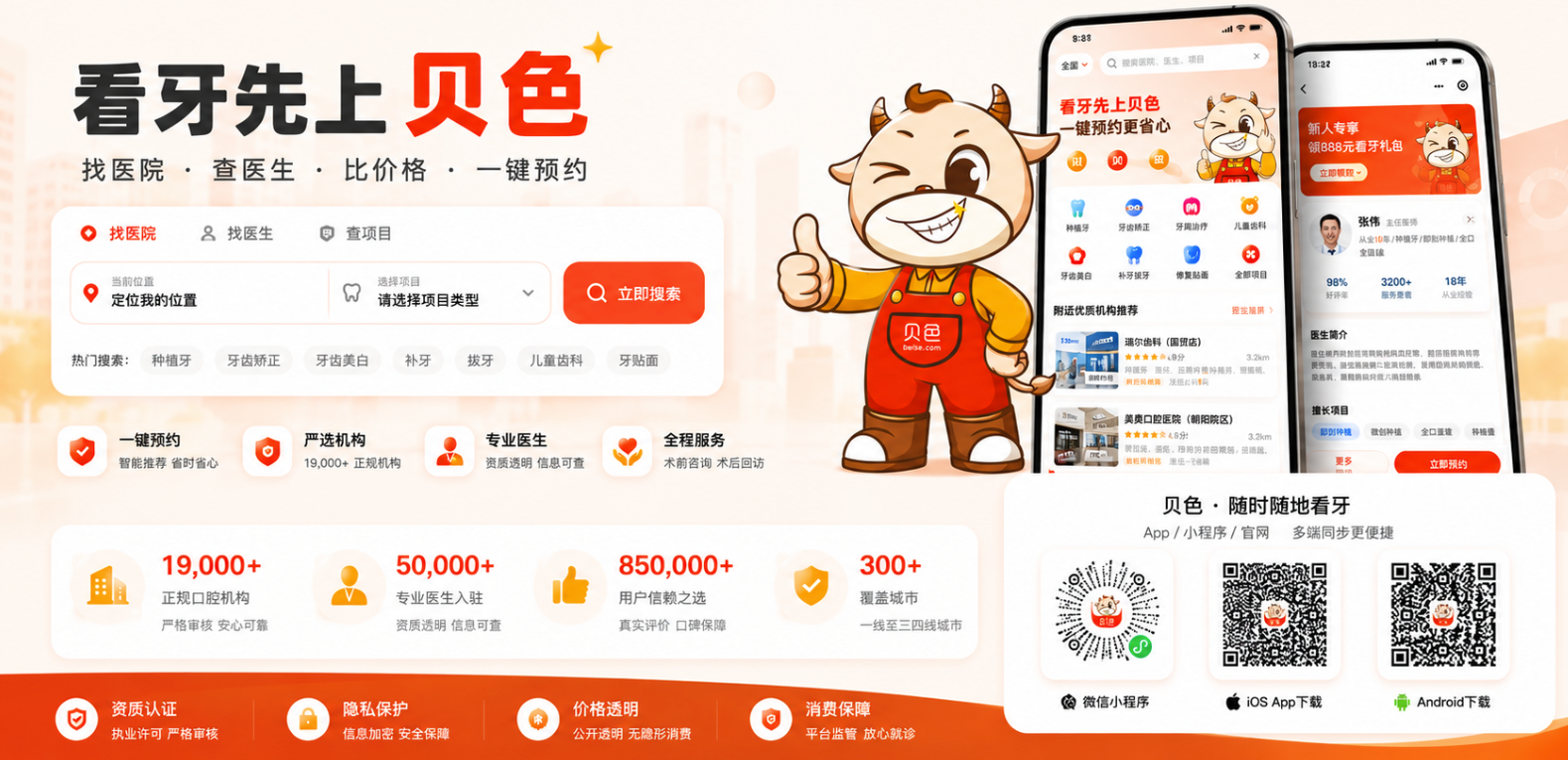 佛山粤医万民口腔连锁地址好找吗？实地走了一遍，路边显眼