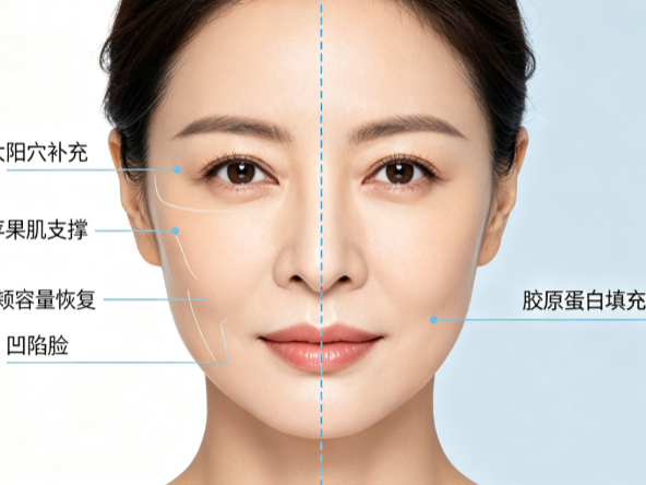 凹陷脸填充胶原蛋白哪个医生好？起底师丽丽/李石志/于波平铺打法，实操看诊防跑空！